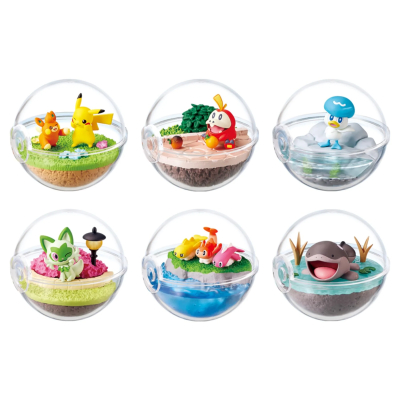 Authentic Pokemon figures re-ment World of Paldea Terrarium Collection EX